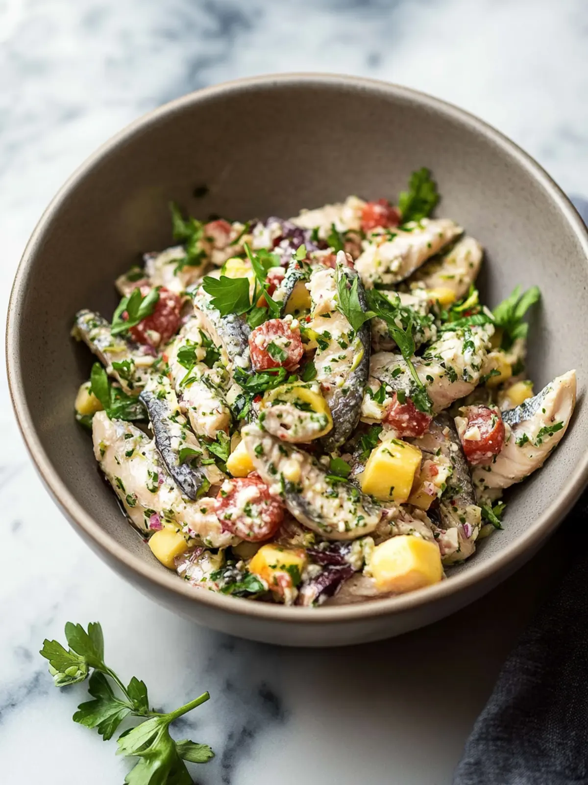 Delicious Canned Mackerel Salad in Just 10 Minutes Canned Mackerel Salad