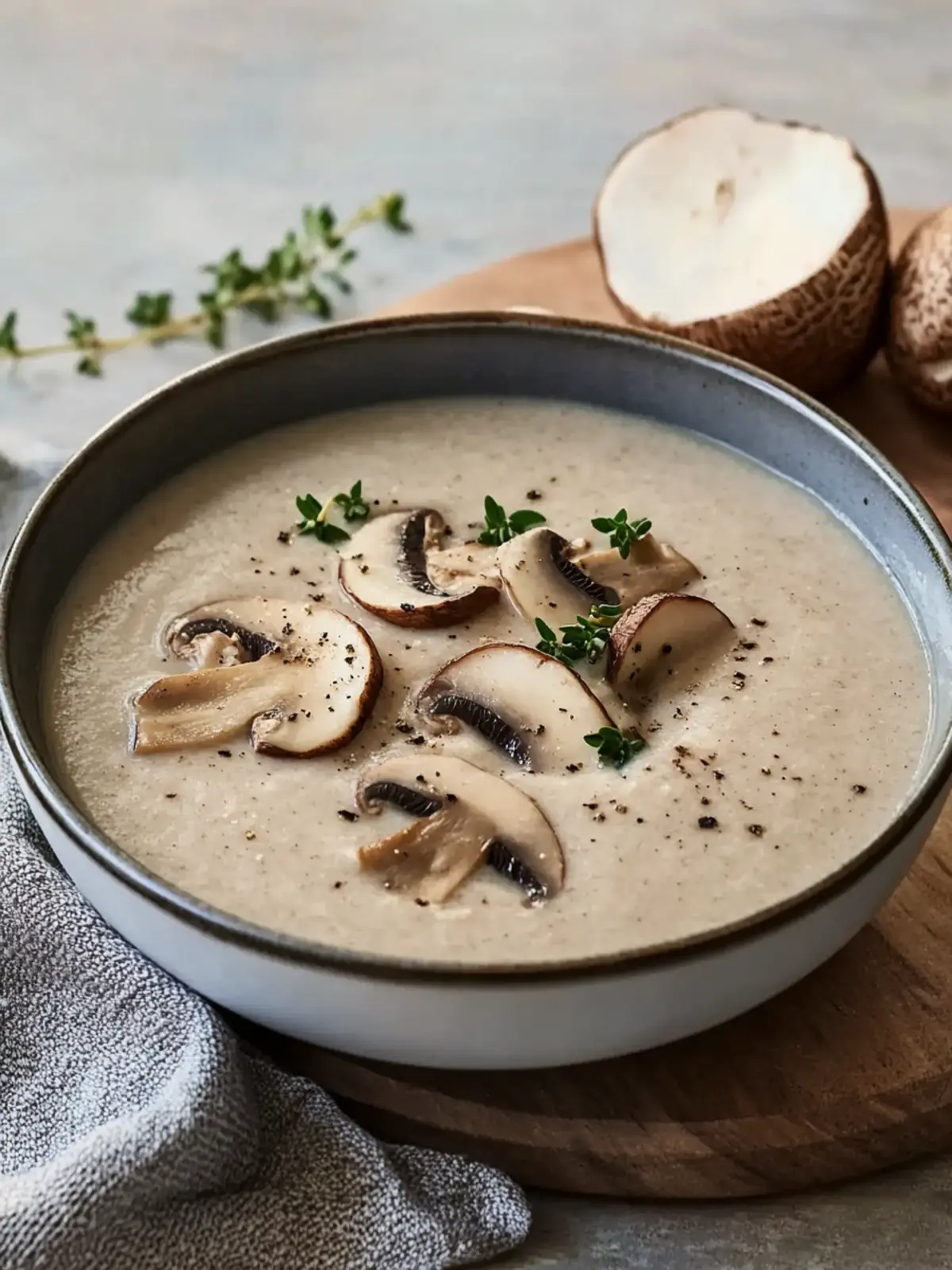 Irresistible Double Umami Mushroom Soup for Cozy Nights Double Umami Mushroom Soup