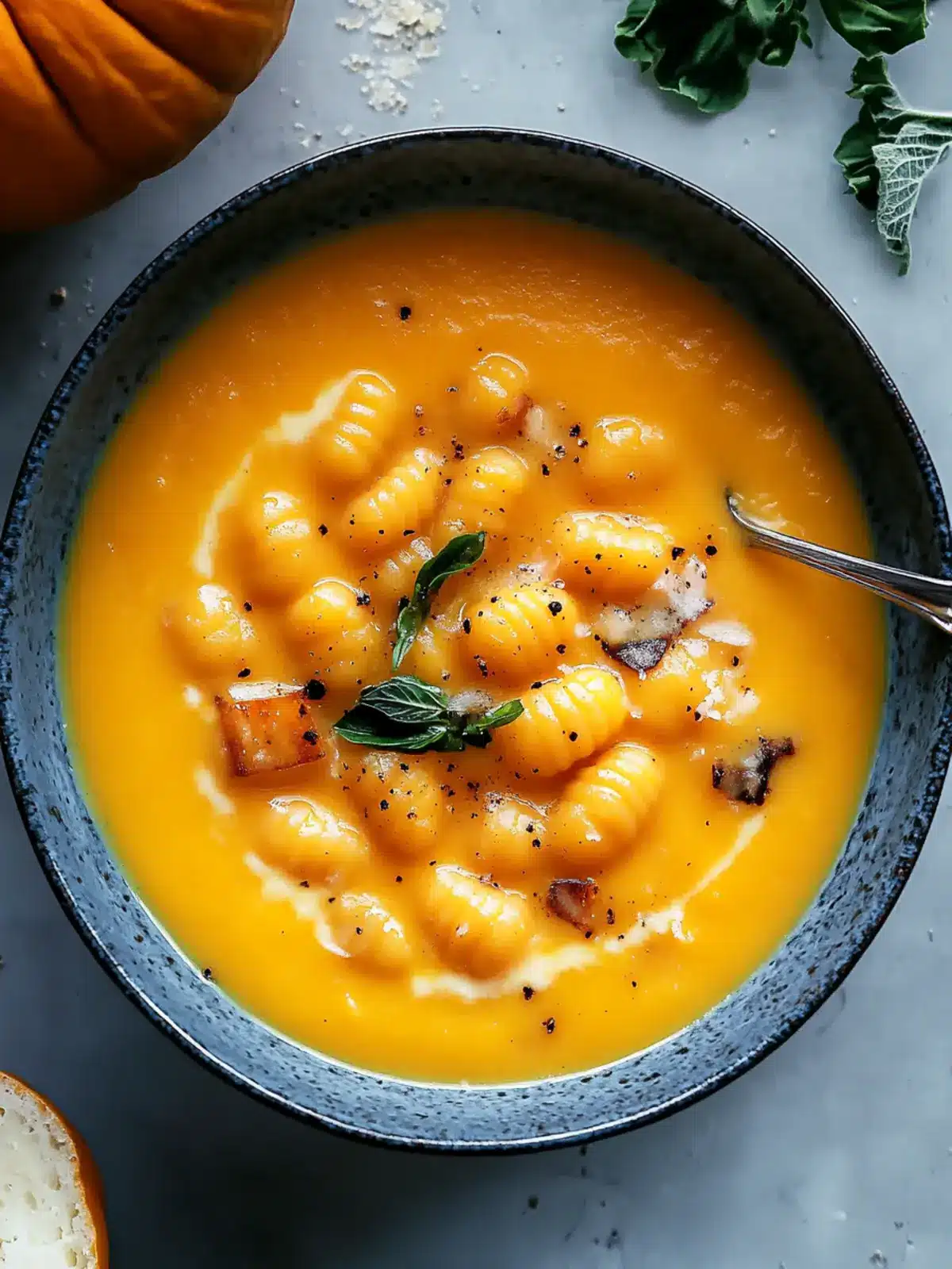 Delicious Pumpkin Gnocchi Soup for Cozy Fall Nights Pumpkin Gnocchi Soup