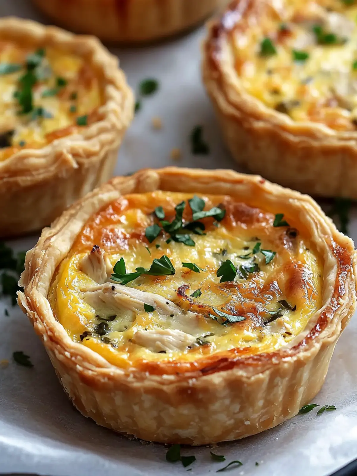 Savory Mini Chicken Quiche for Busy Brunch Lovers Mini Chicken Quiche