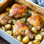 Oven-Roasted French Garlic Chicken