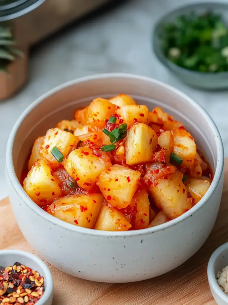 Spicy Pineapple Kimchi