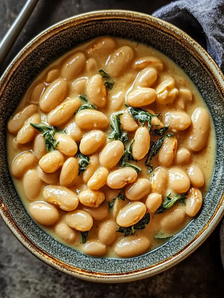 Creamy Miso Butter Beans