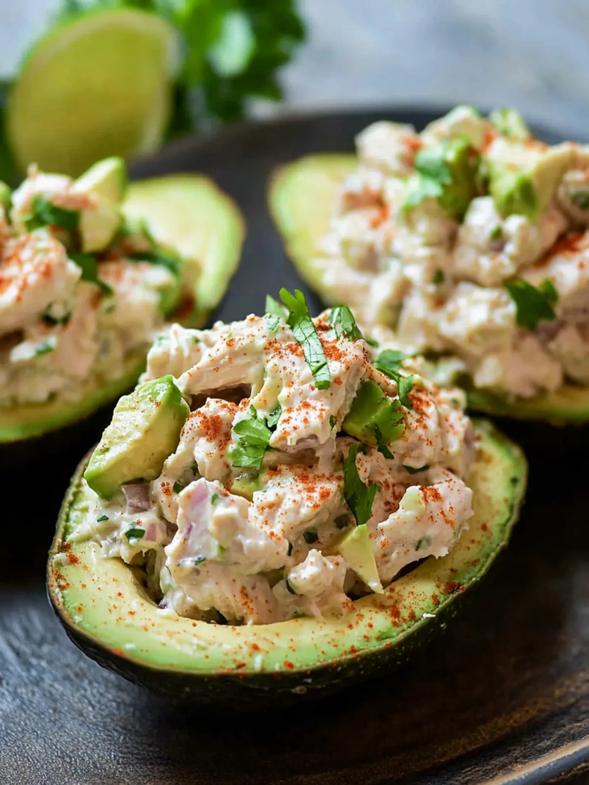Delicious Chicken Salad Stuffed Avocado for Fresh Flavors Chicken Salad Stuffed Avocado