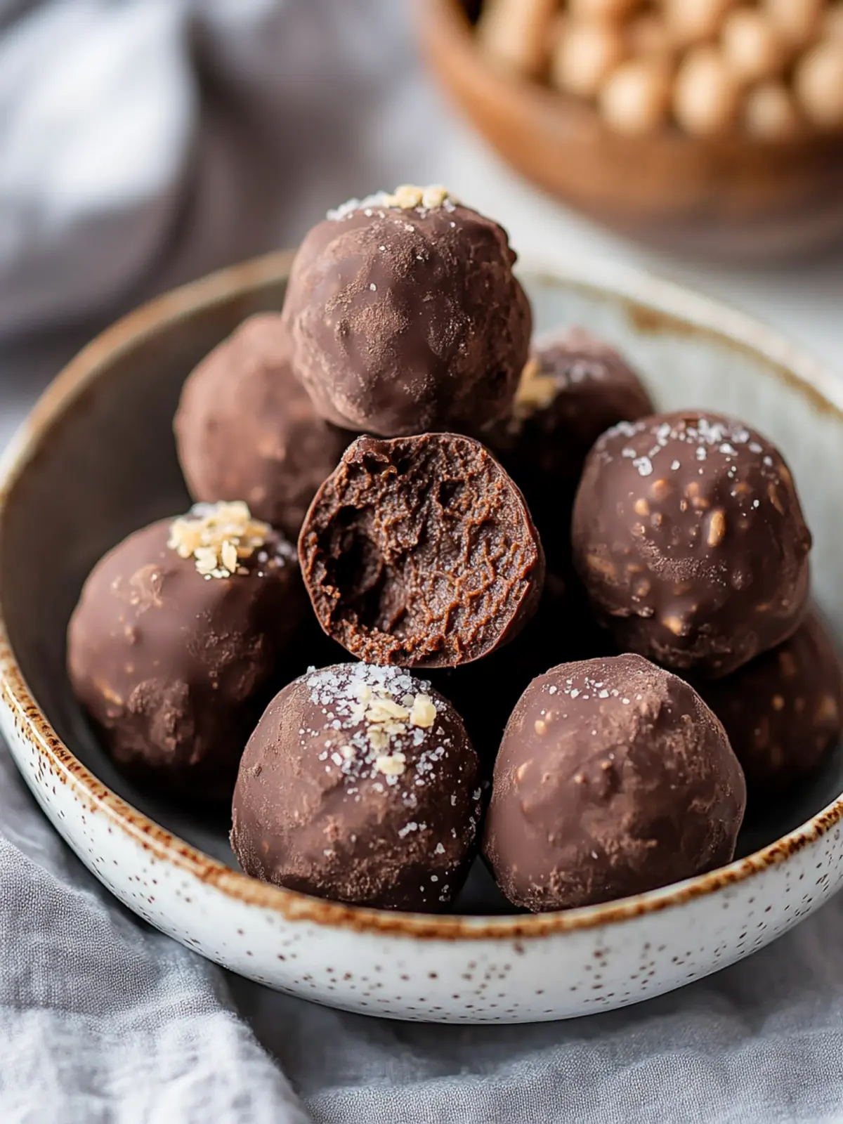 Decadent Chocolate Chickpea Truffles You’ll Love to Make Chocolate Chickpea Truffles
