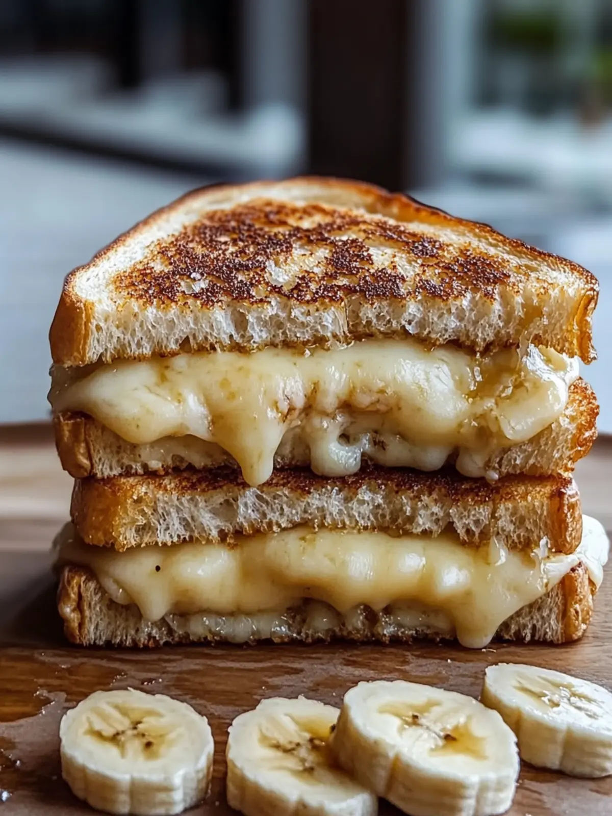 Honey Banana Grilled Cheese Sandwich for a Cozy Breakfast Treat Honey Banana Grilled Cheese Sandwich
