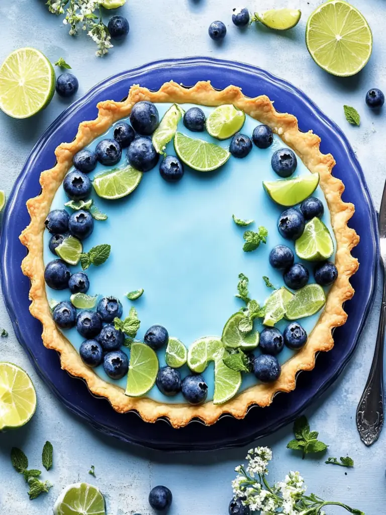 Blue Moon Lime Tart
