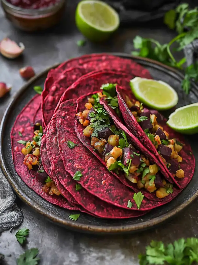 Beet Tortillas