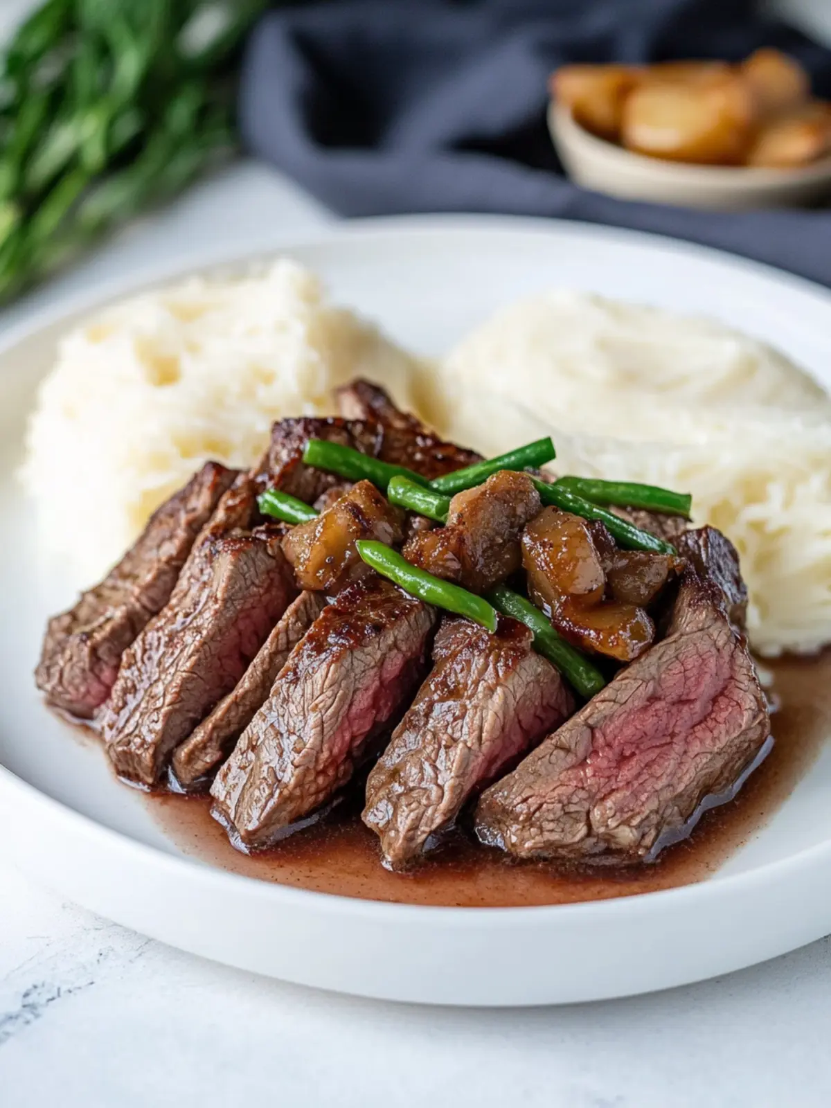 Savory Crock Pot Sirloin Steak with Rich Gravy Bliss Crock Pot Sirloin Steak