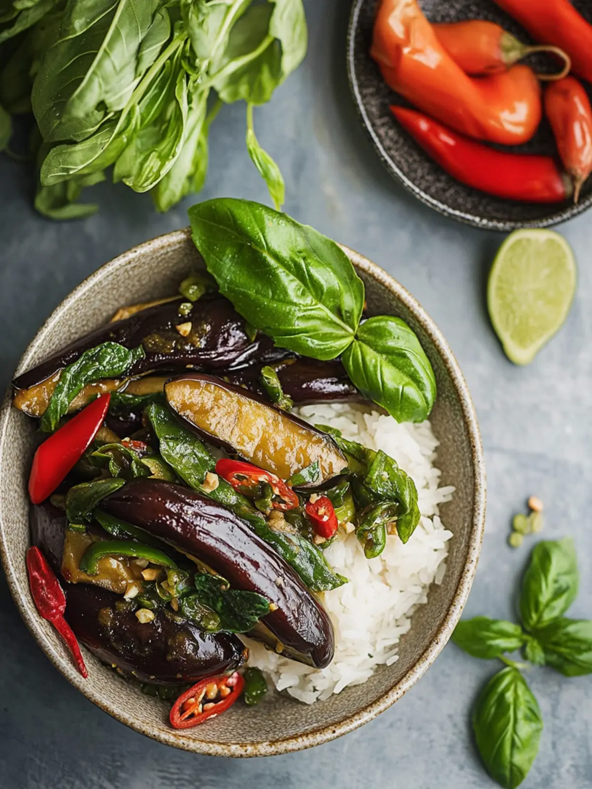 Savory Thai Basil Eggplant That'll Spice Up Your Dinner! Thai Basil Eggplant