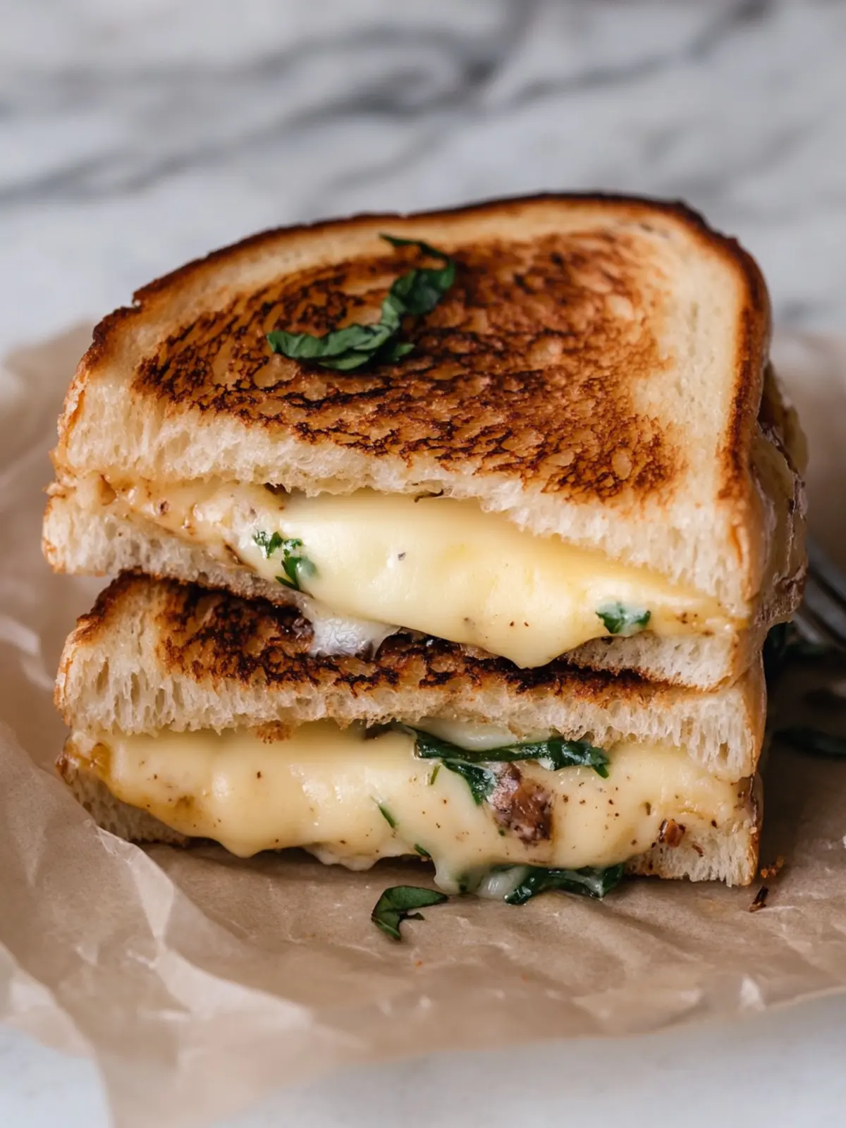 Indulge in Creamy Truffle Grilled Cheese Bliss Truffle Grilled Cheese