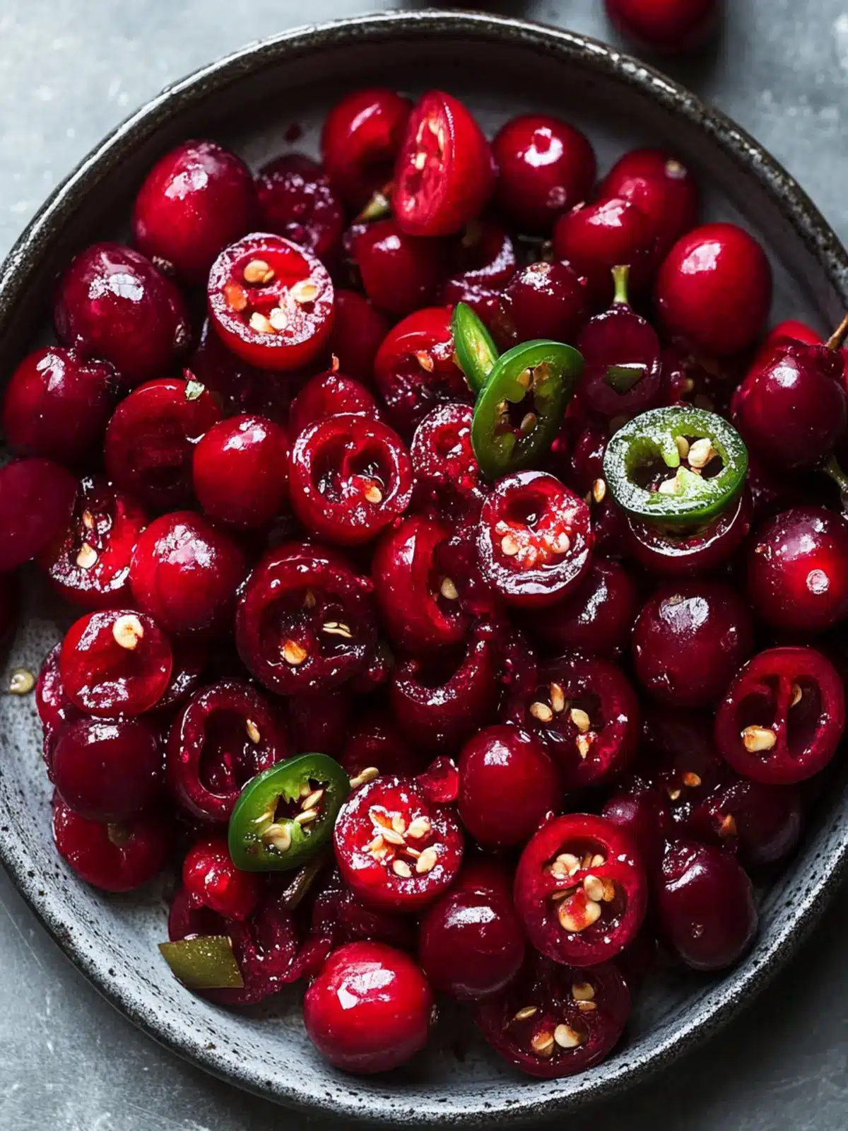 Sweet and Spicy Cranberry Jalapeno Cowboy Candy Delight Cranberry Jalapeno Cowboy Candy