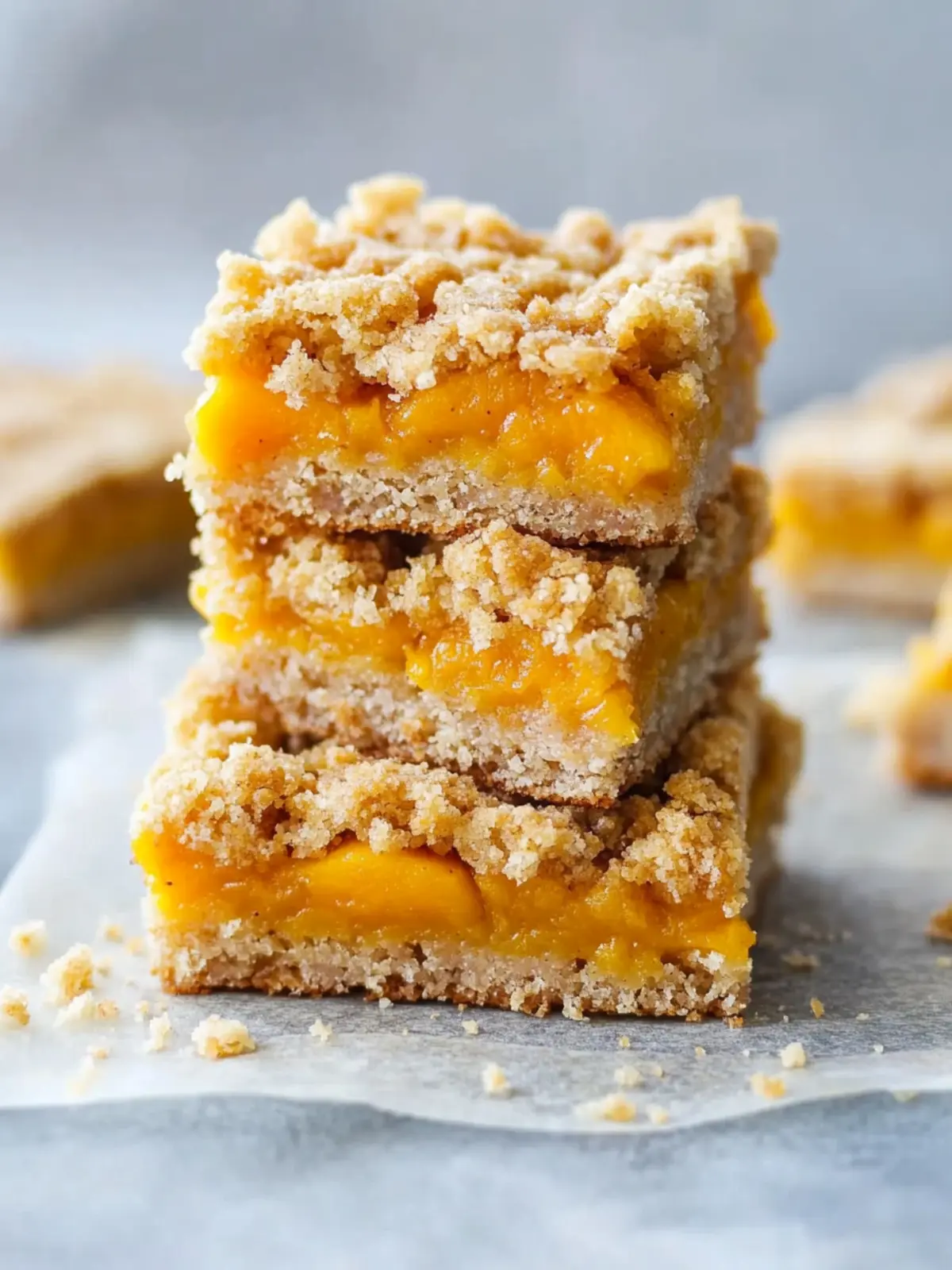 Mango Crumb Bars