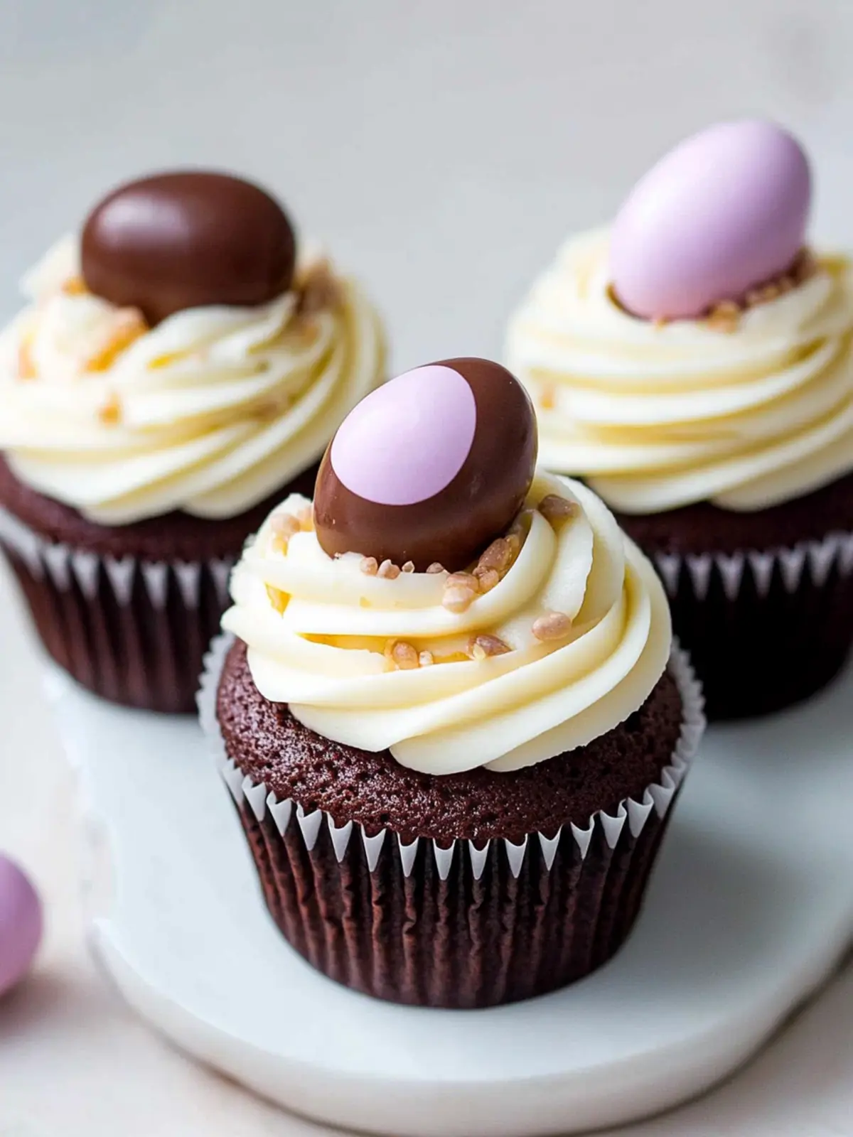 Cadbury Easter Egg Cupcakes