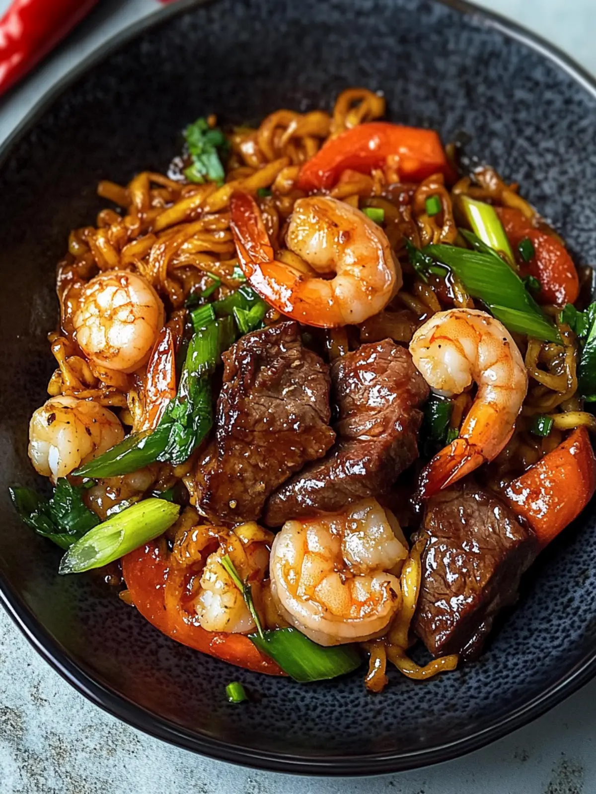 Speedy Steak Shrimp Stir-Fry Noodles Ready in 30 Minutes Speedy Steak Shrimp Stir-Fry