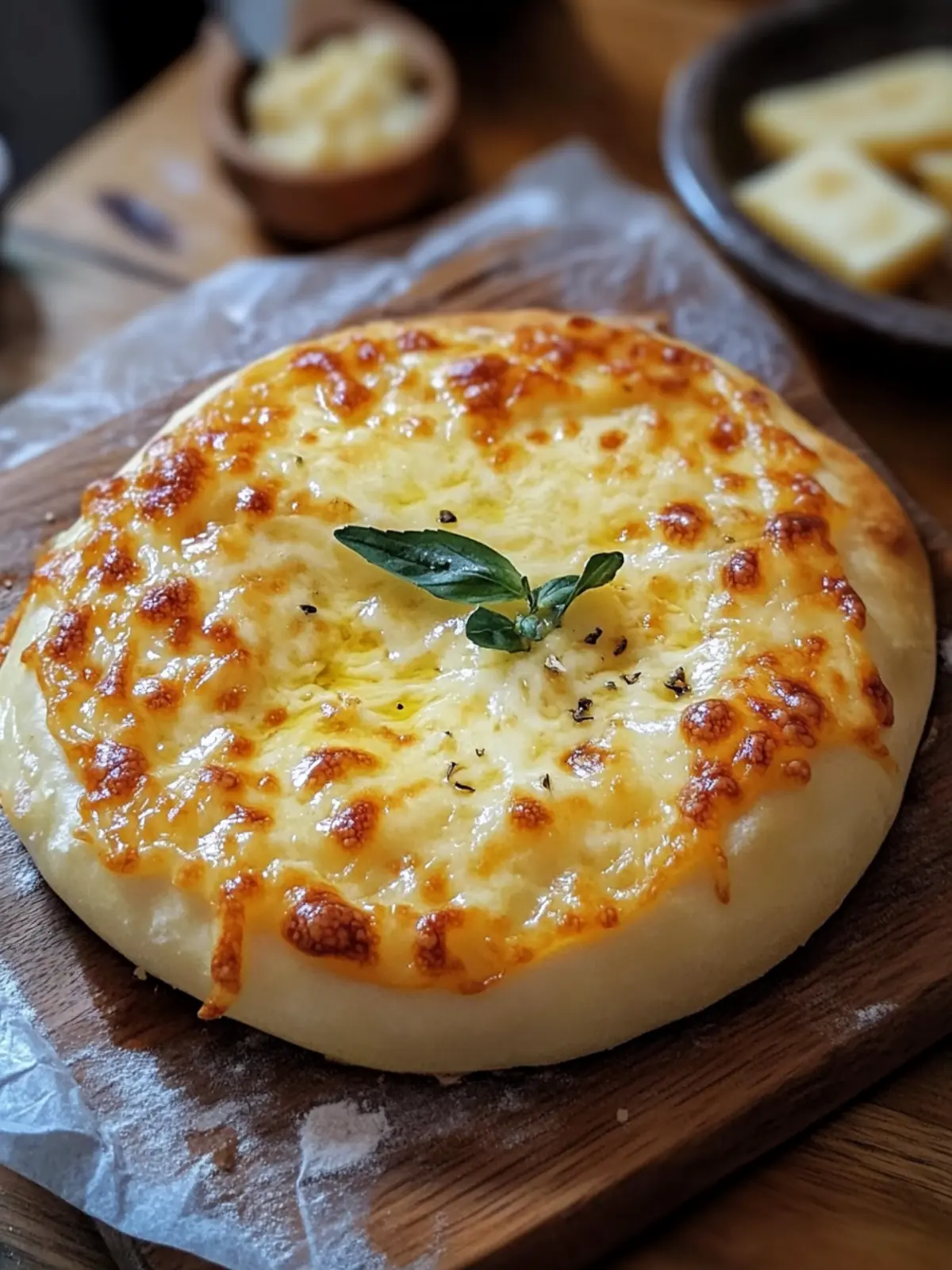 Cheesy Tyropsomo