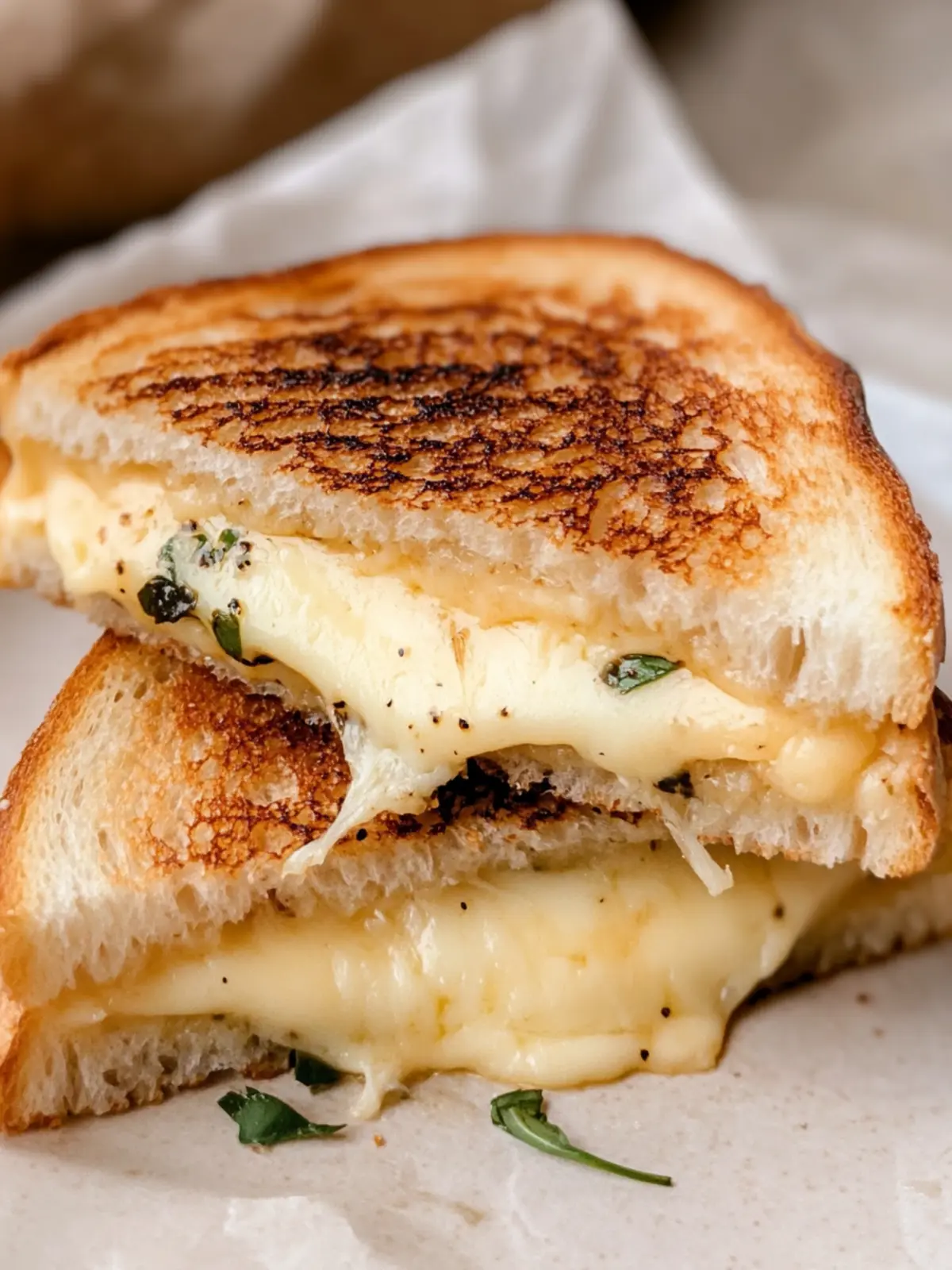Indulge in Creamy Truffle Grilled Cheese Bliss Truffle Grilled Cheese