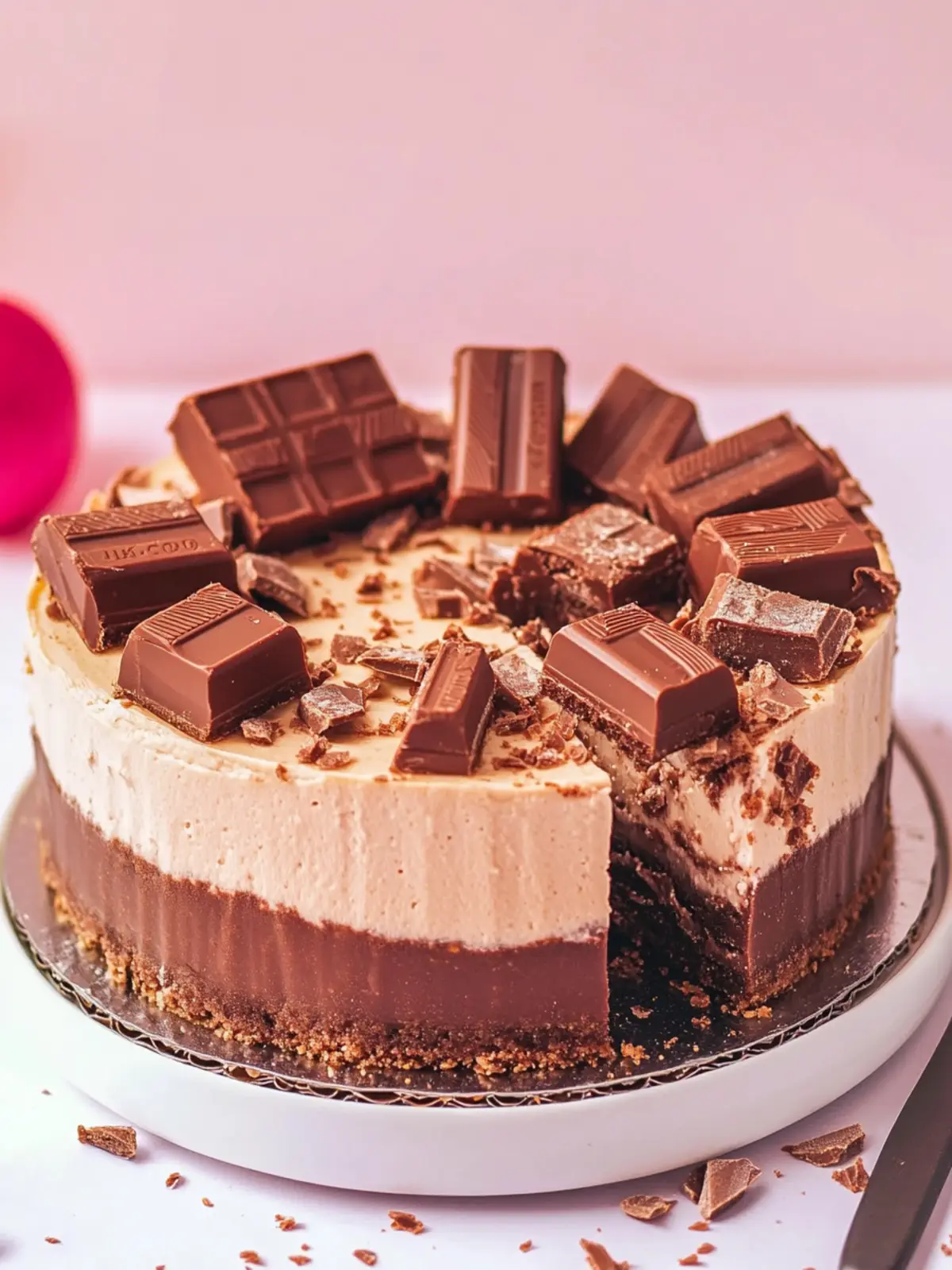 KitKat Cheesecake