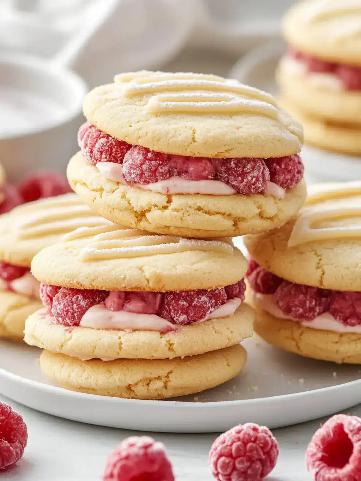 Raspberry Sandwich Cookies that Wow at Every Gathering Raspberry Sandwich Cookies