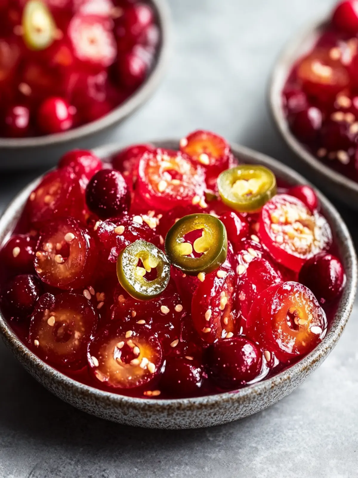 Sweet and Spicy Cranberry Jalapeno Cowboy Candy Delight Cranberry Jalapeno Cowboy Candy