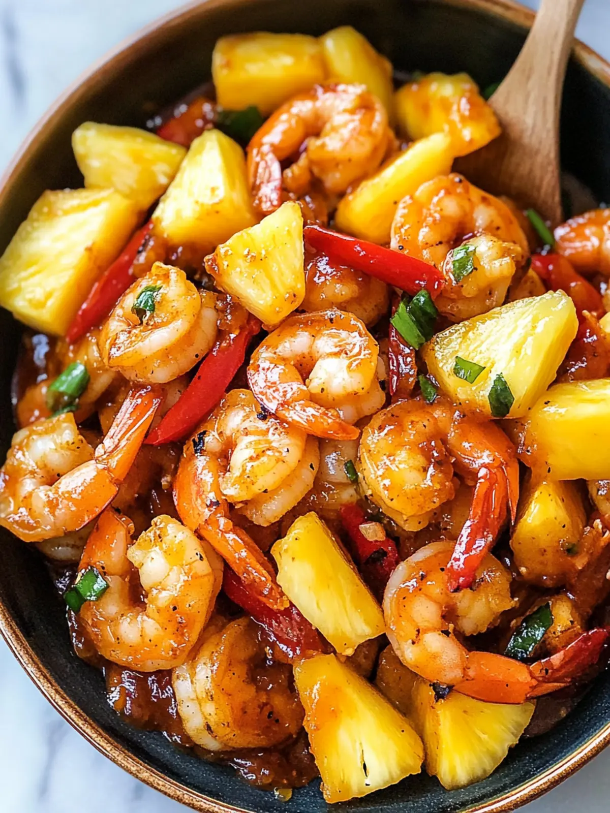 Sweet Chili Pineapple Shrimp