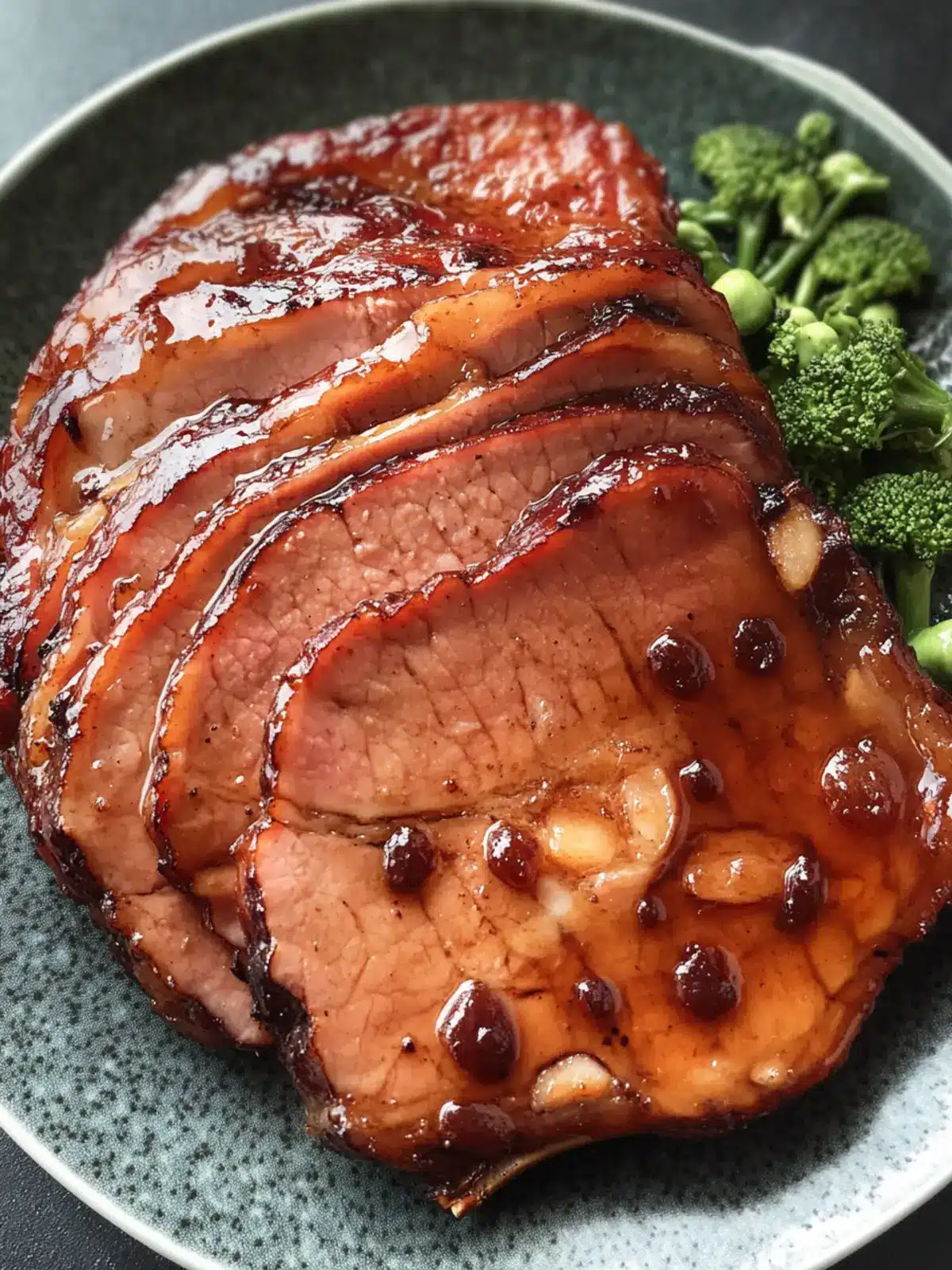 Sweet and Savory Brown Sugar Glaze Ham Steak Delight Brown Sugar Glaze Ham Steak