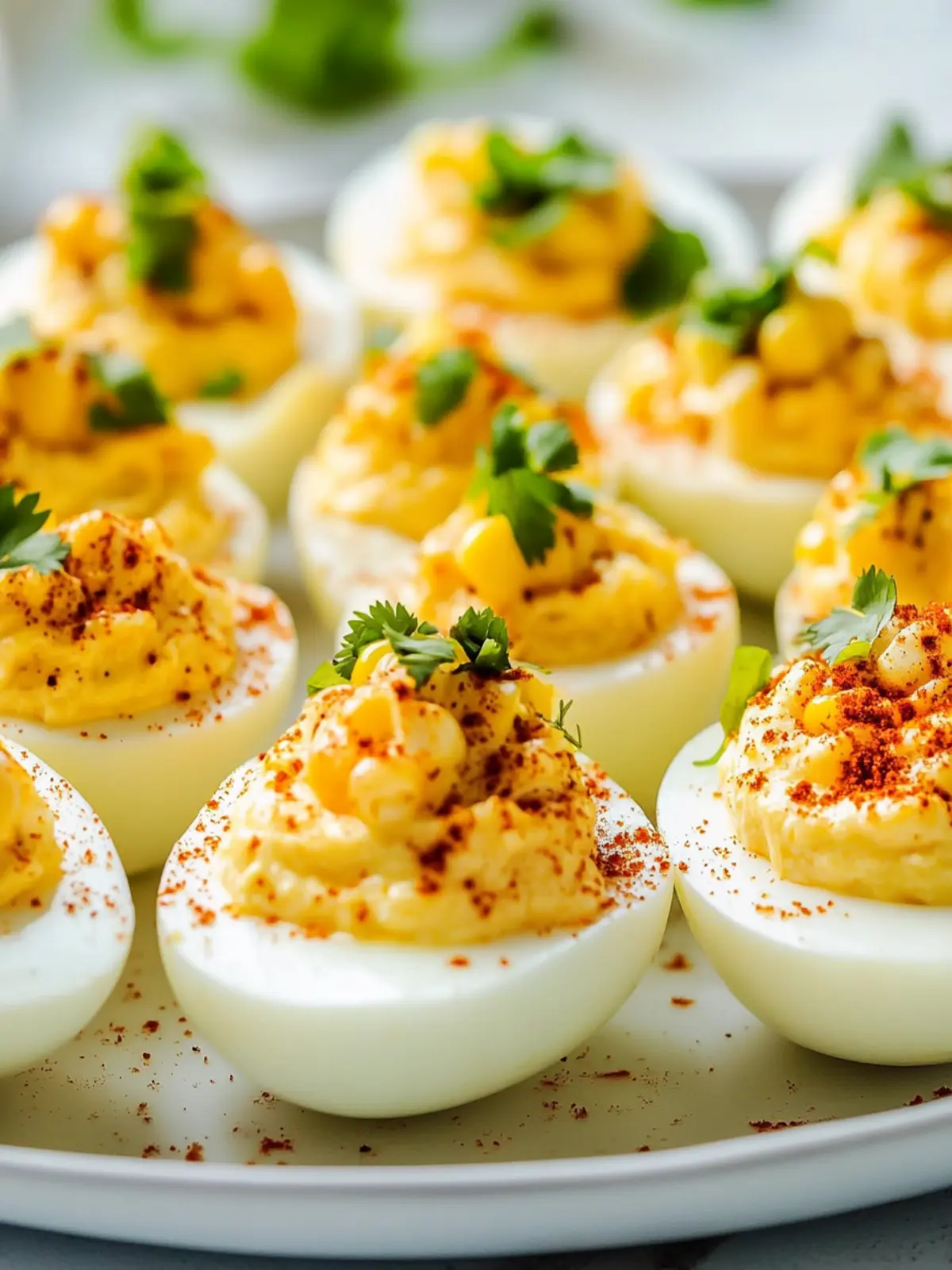 Mexican Street Corn Deviled Eggs That Steal the Party Show Mexican Street Corn Deviled Eggs