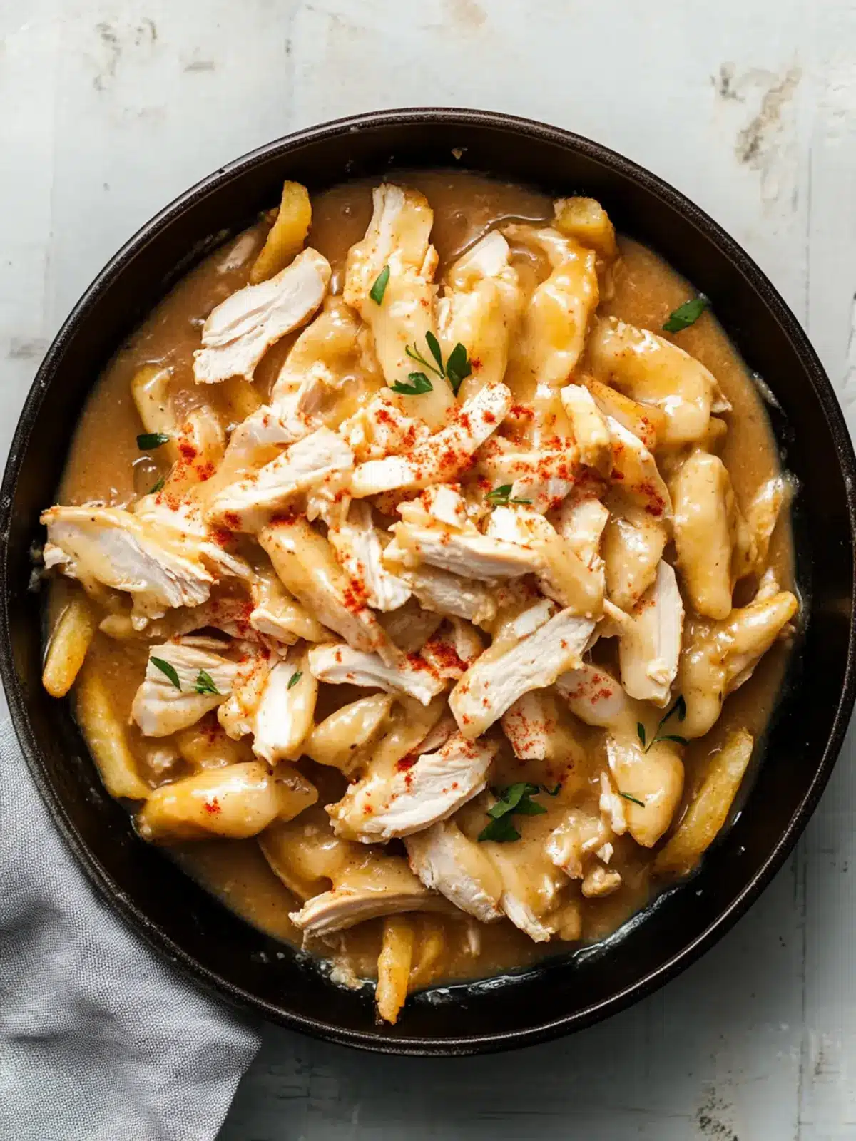 Leftover Turkey Poutine