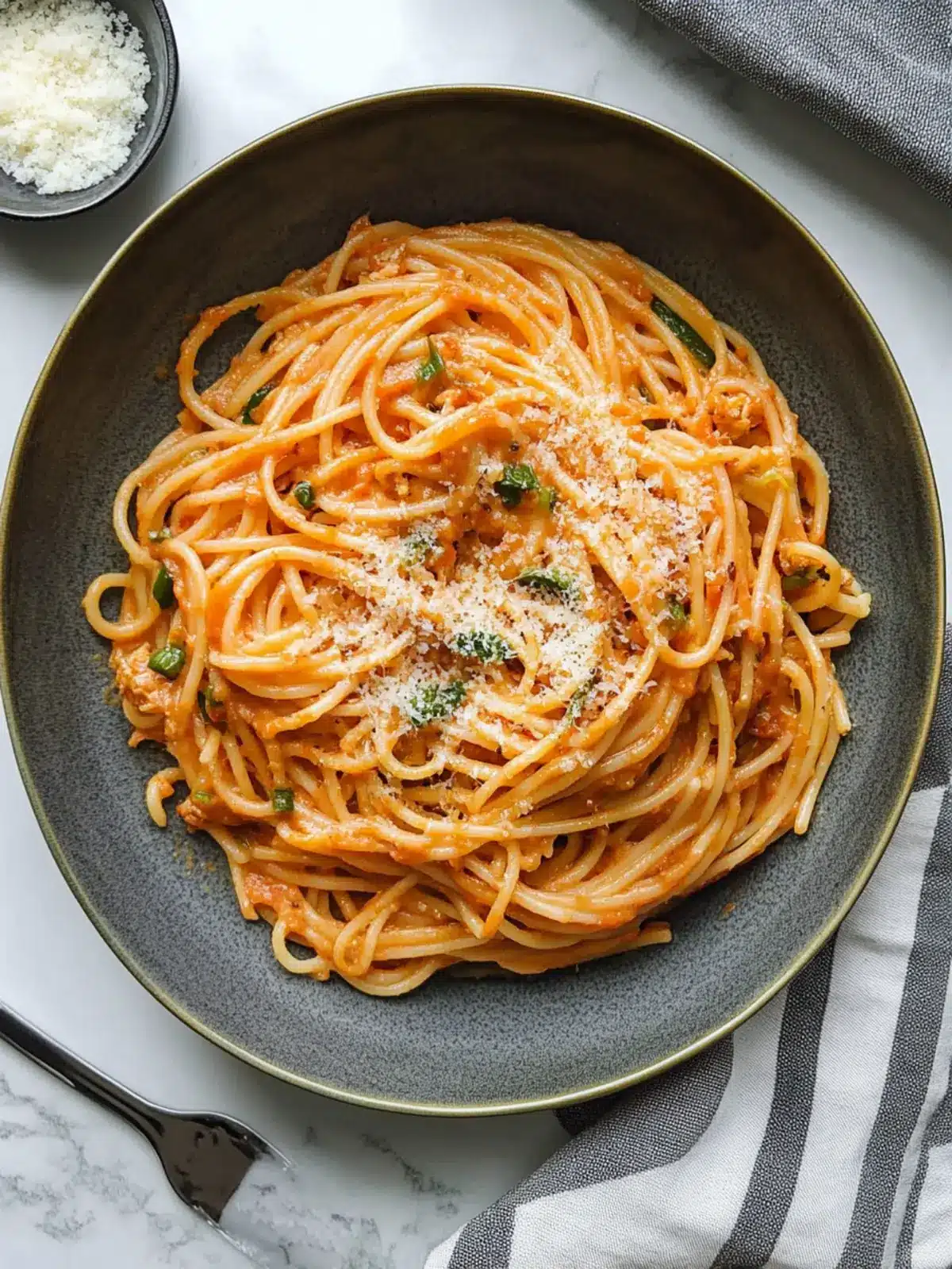 Delicious Kimchi Cream Pasta for a Cozy Night In Kimchi Cream Pasta