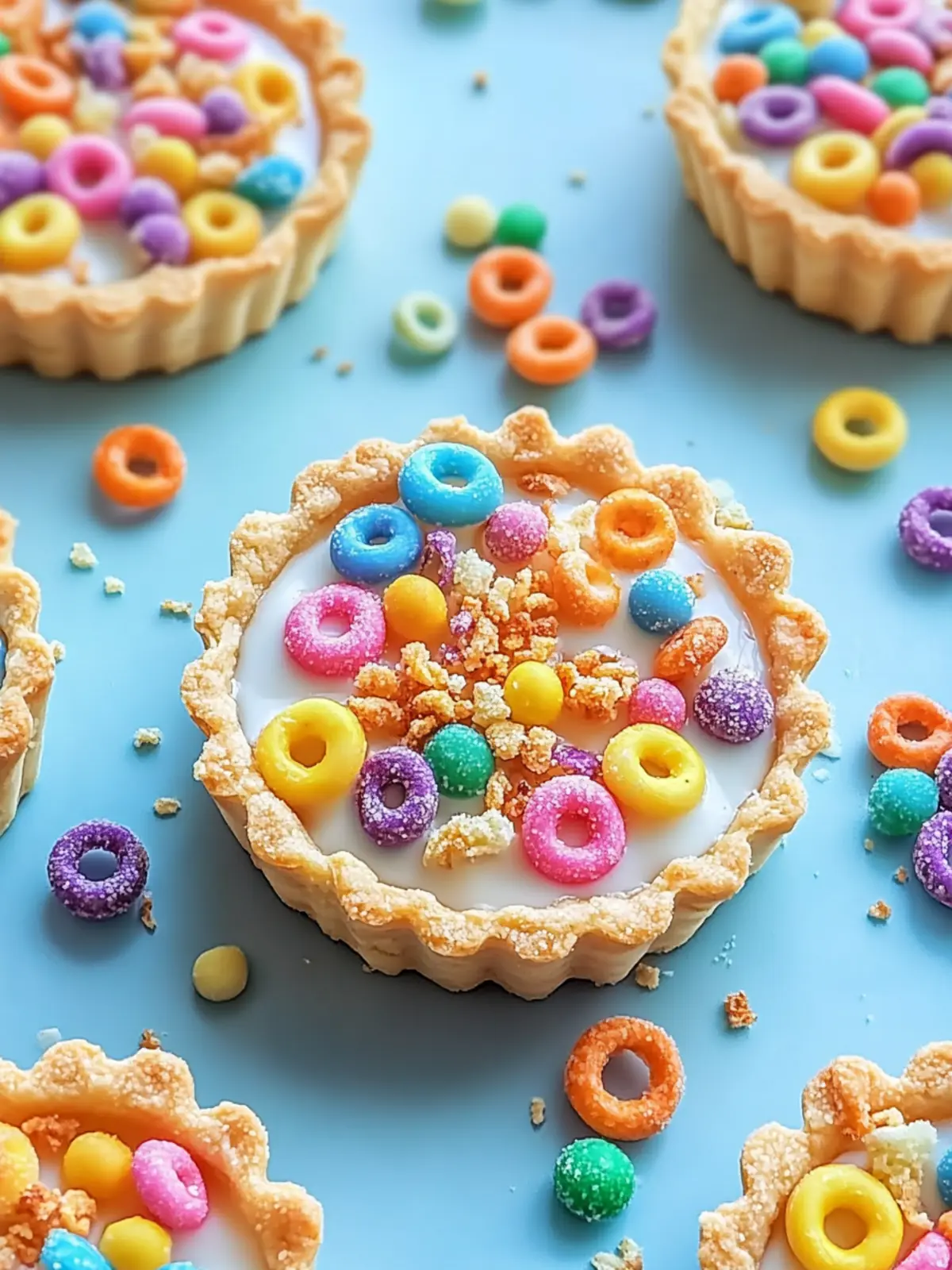 Cereal Milk Tartlets