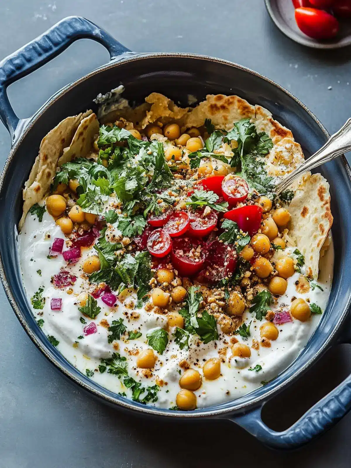 Chickpea Yogurt Fatteh