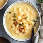 Warm and Creamy Macaroni and Cheese Soup to Savor Macaroni and Cheese Soup
