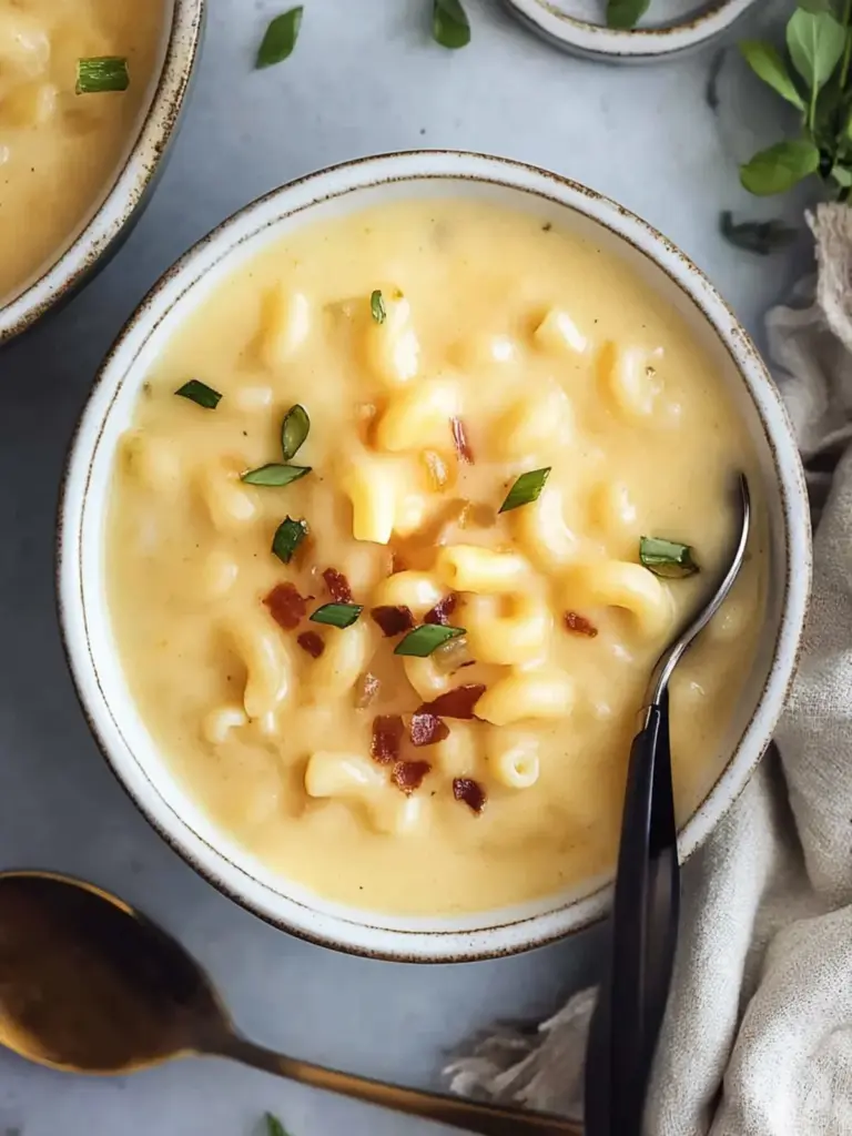 Macaroni and Cheese Soup