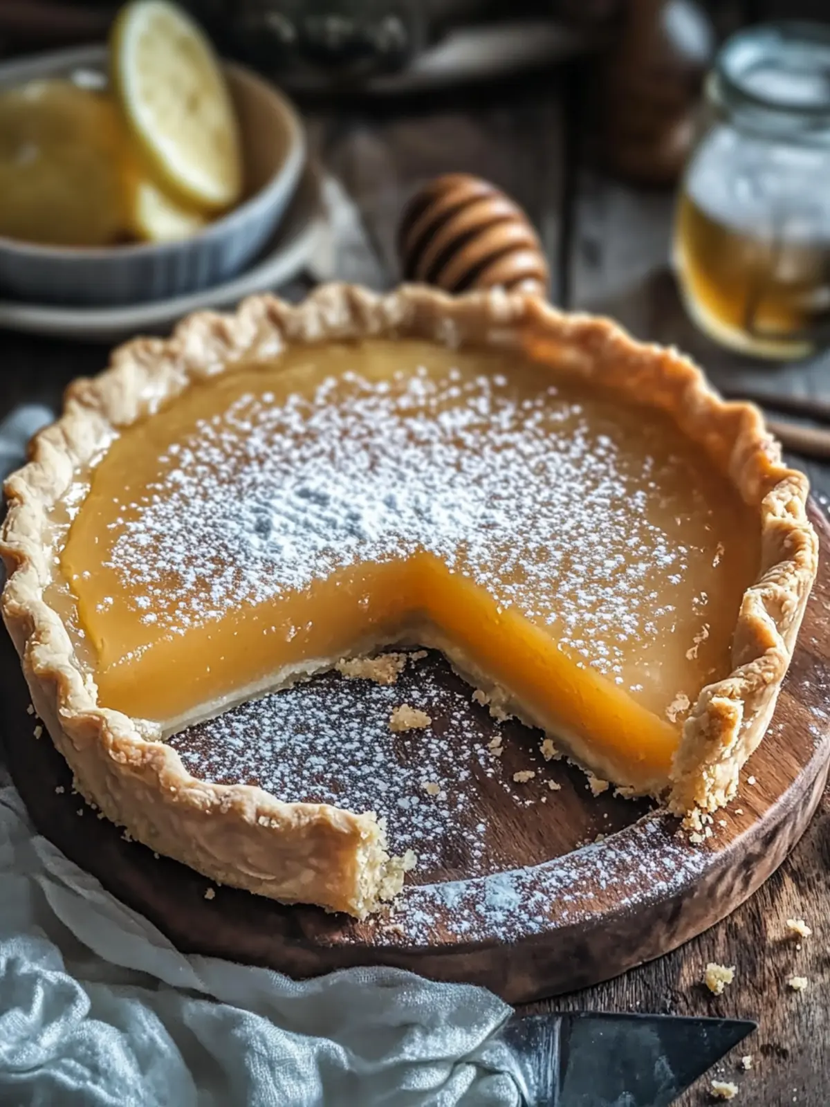 Deliciously Irresistible Salted Whiskey Honey Pie Recipe Salted Whiskey Honey Pie