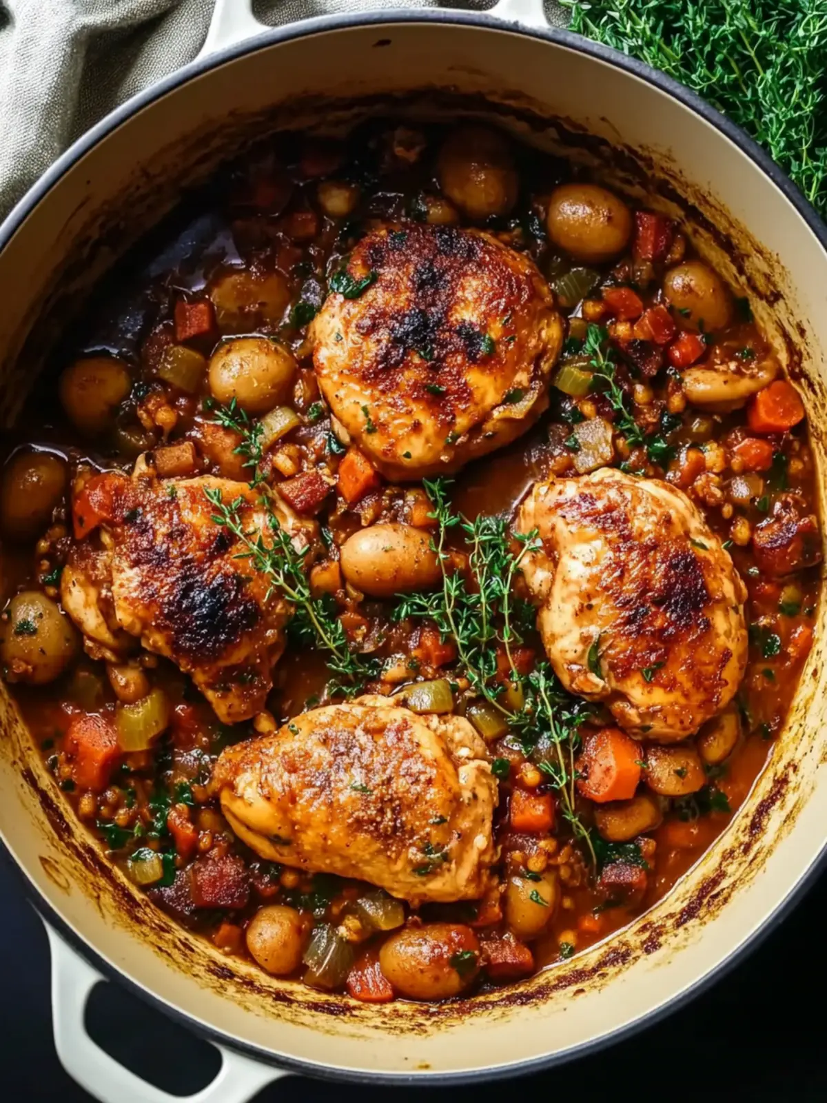 Chicken Cassoulet