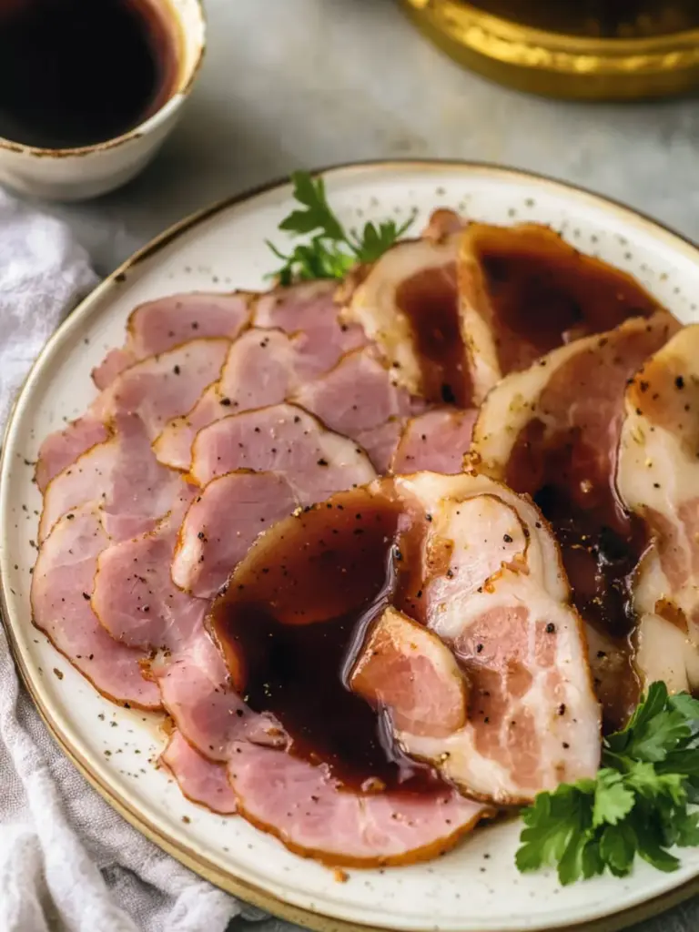 Red Eye Gravy with Country Ham