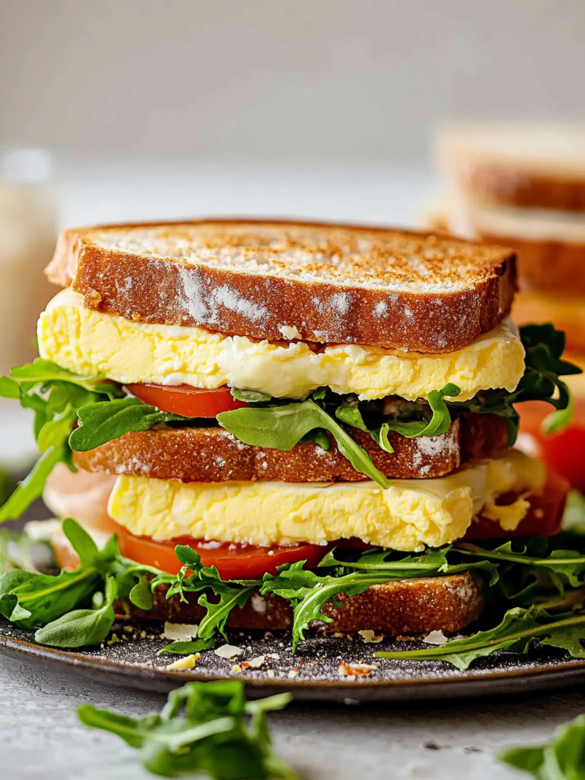 Fluffy Egg Sandwiches