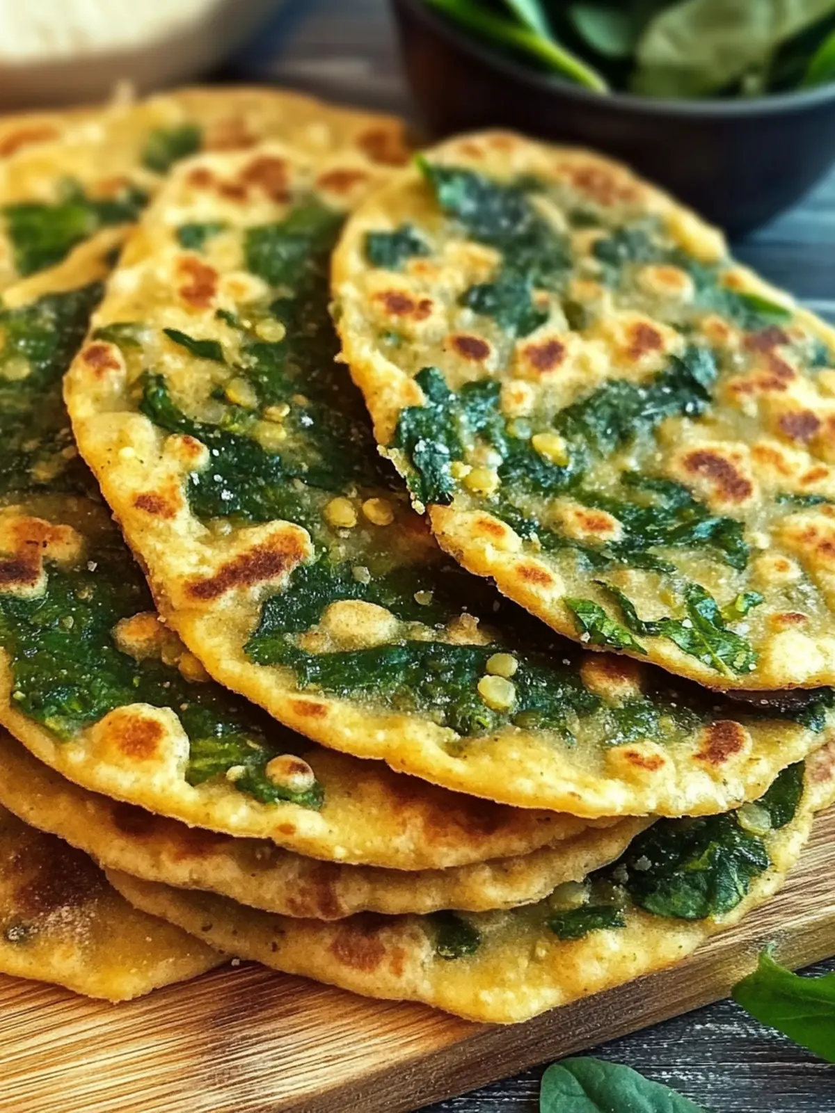 Lentil Spinach Flatbread That's Easy and Irresistibly Delicious Lentil Spinach Flatbread
