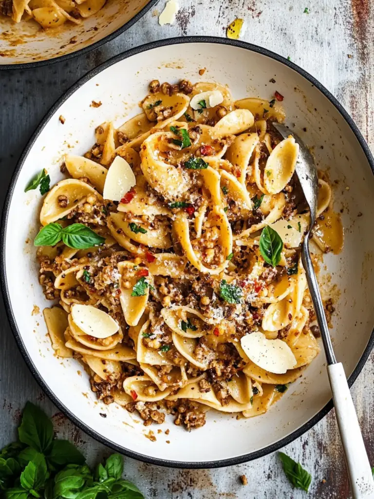 Spicy Miso Brown Butter Pasta