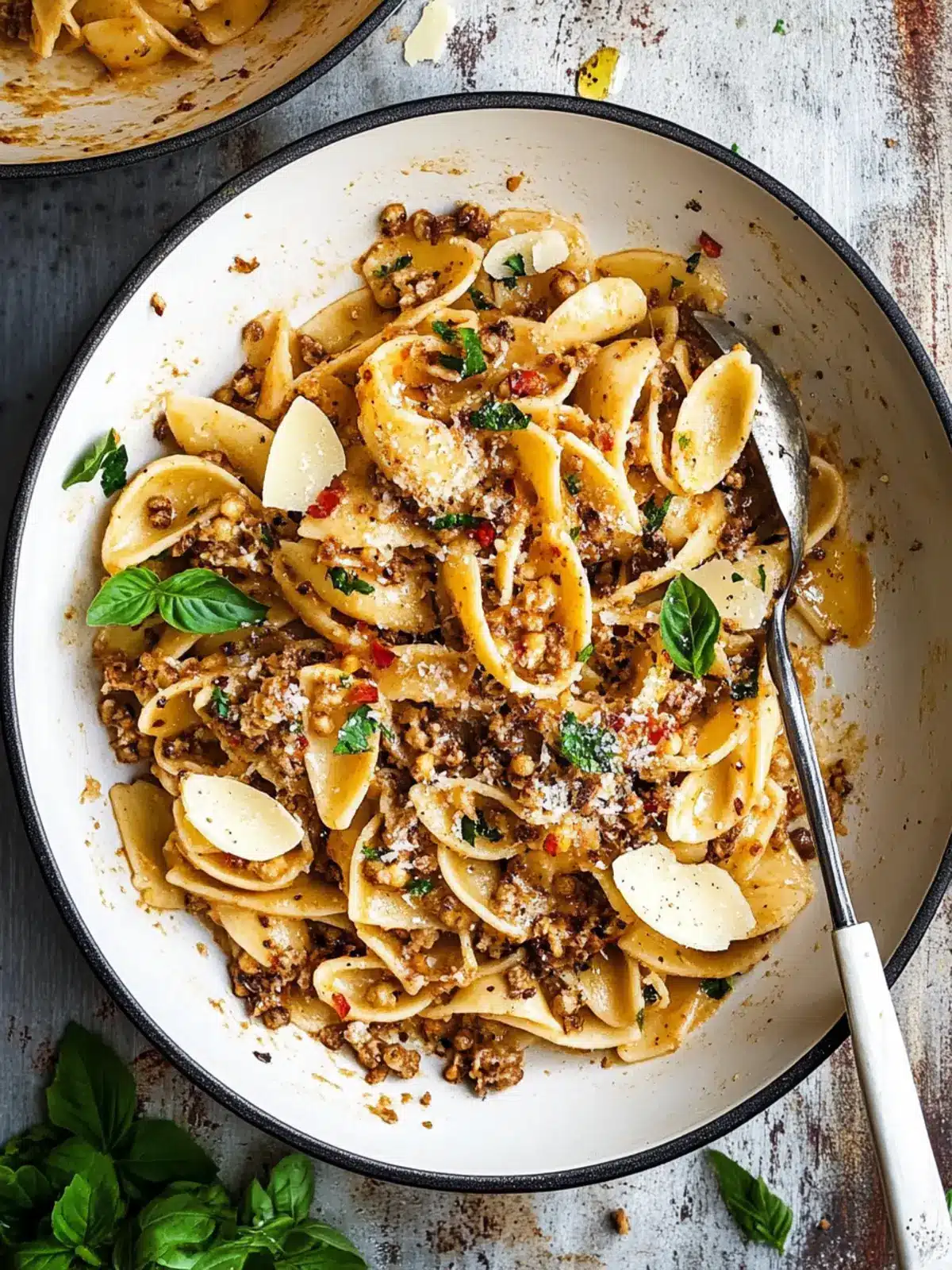 Spicy Miso Brown Butter Pasta
