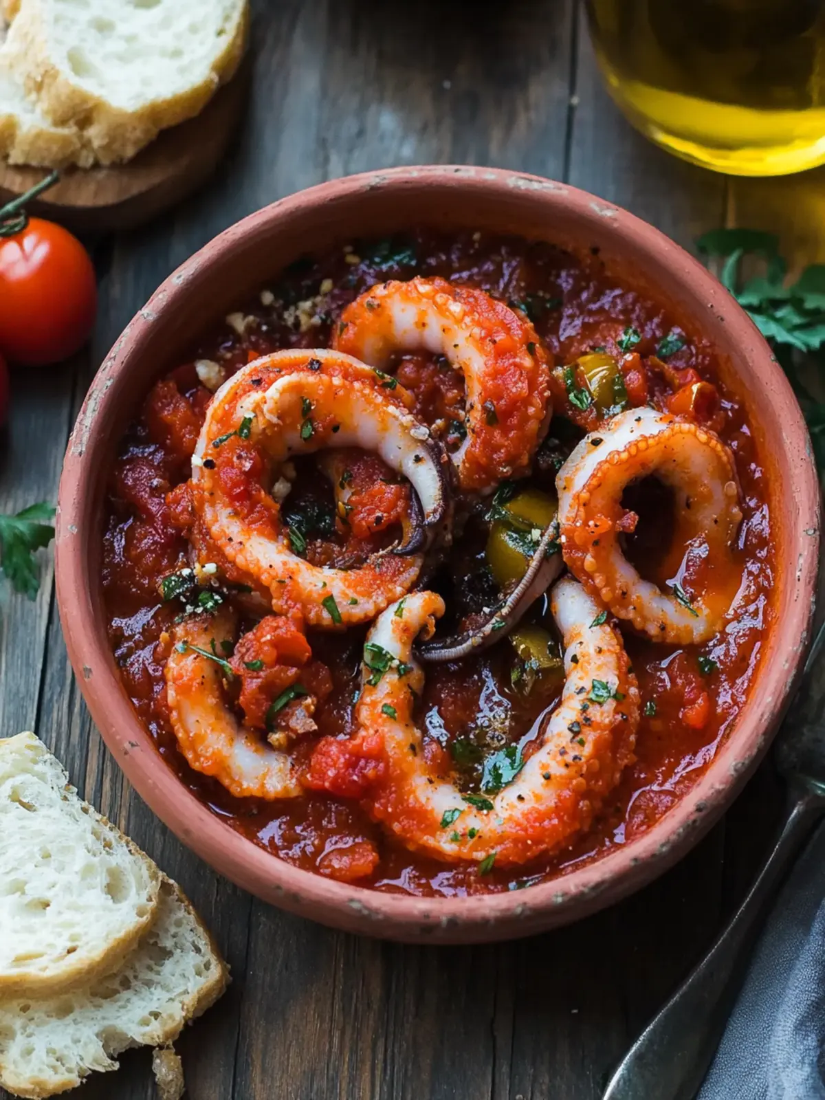 Octopus in Tomato Sauce