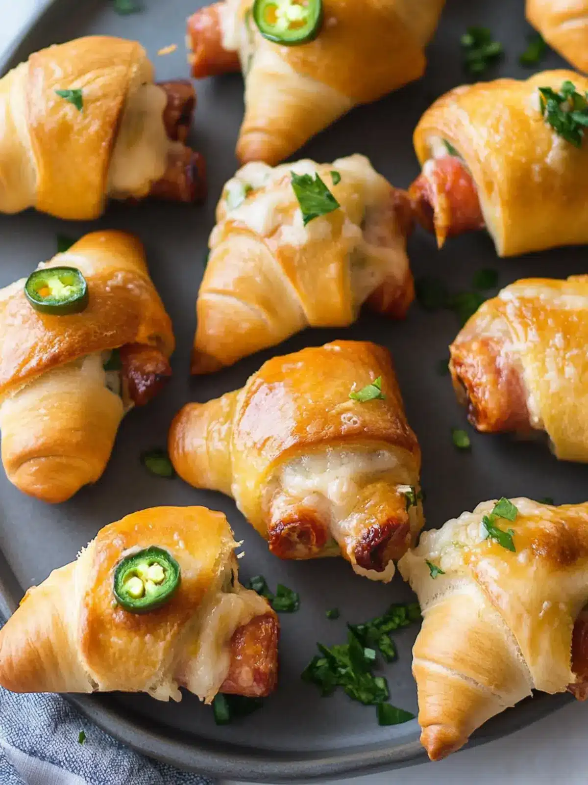 Jalapeño Popper Pigs in a Blanket