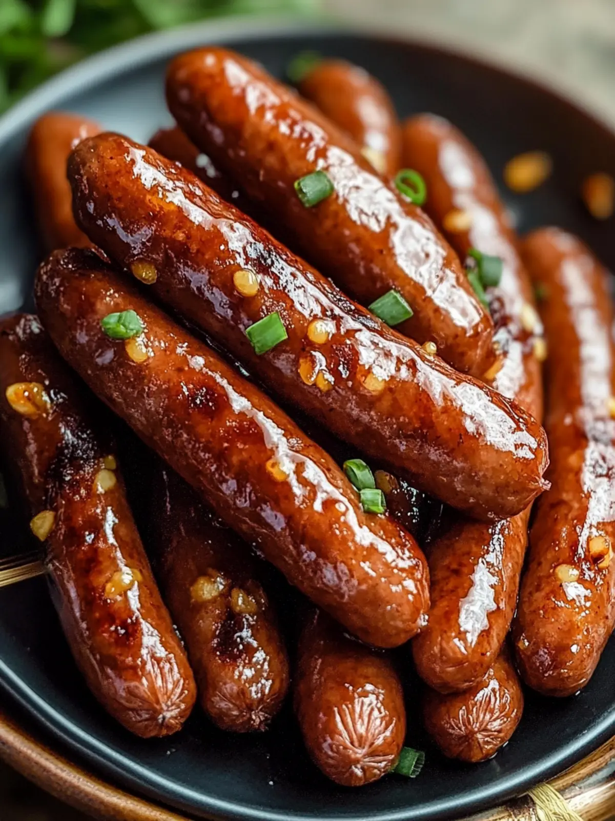 Savory Hot Honey Garlic Lil Smokies for Easy Entertaining Hot Honey Garlic Lil Smokies