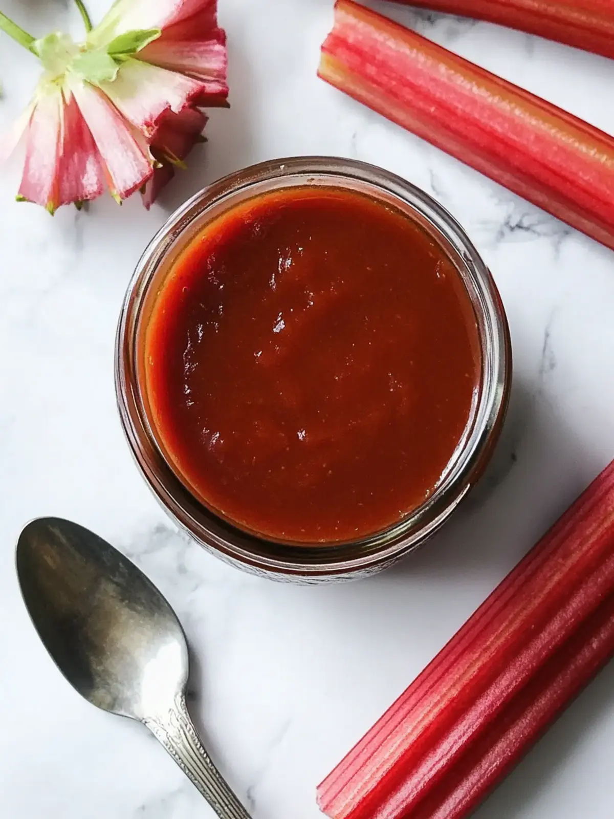 Rhubarb Barbecue Sauce