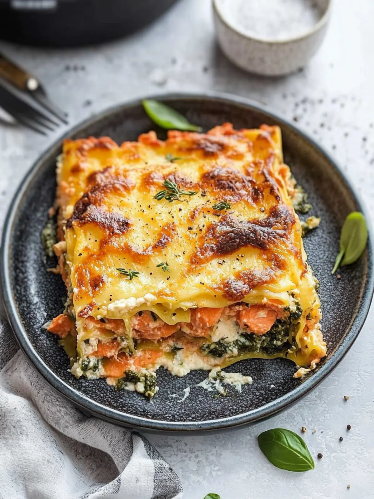 Salmon Lasagna