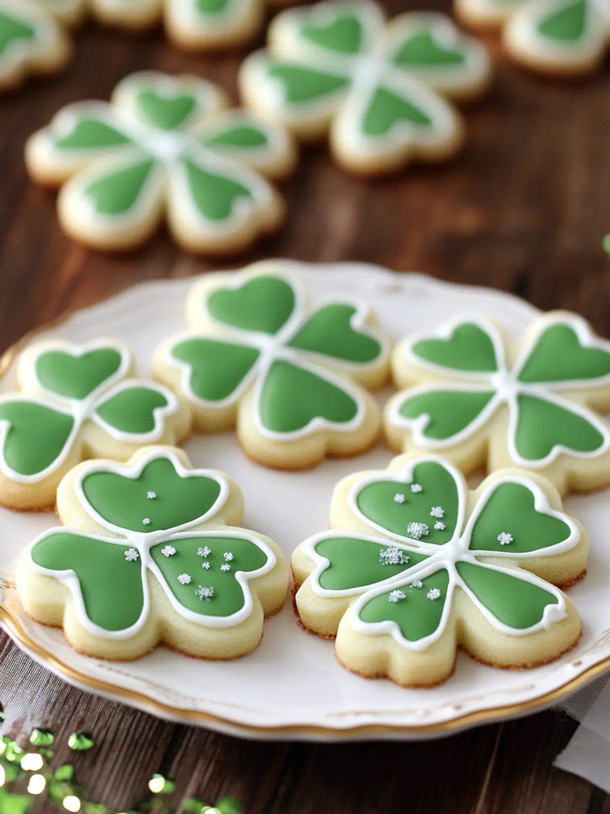 Delicious St. Patrick’s Day Shamrock Sugar Cookies Recipe St. Patrick’s Day Shamrock Sugar Cookies