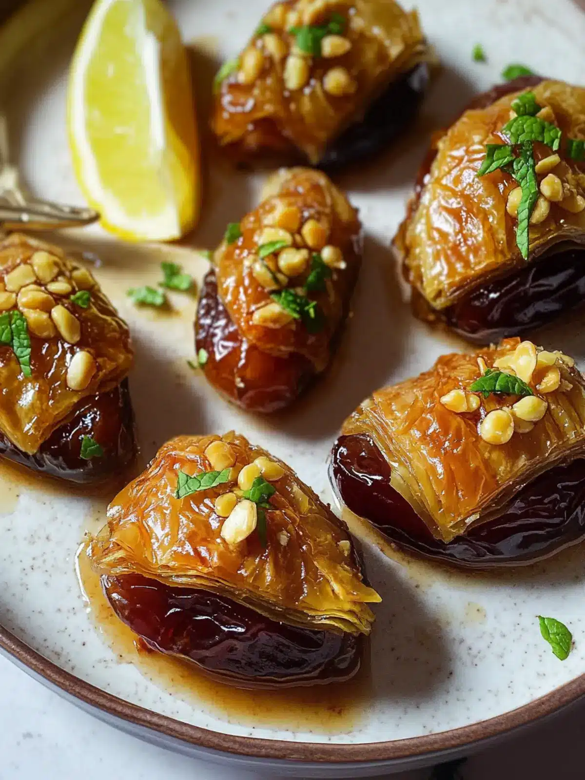 Baklava Stuffed Dates