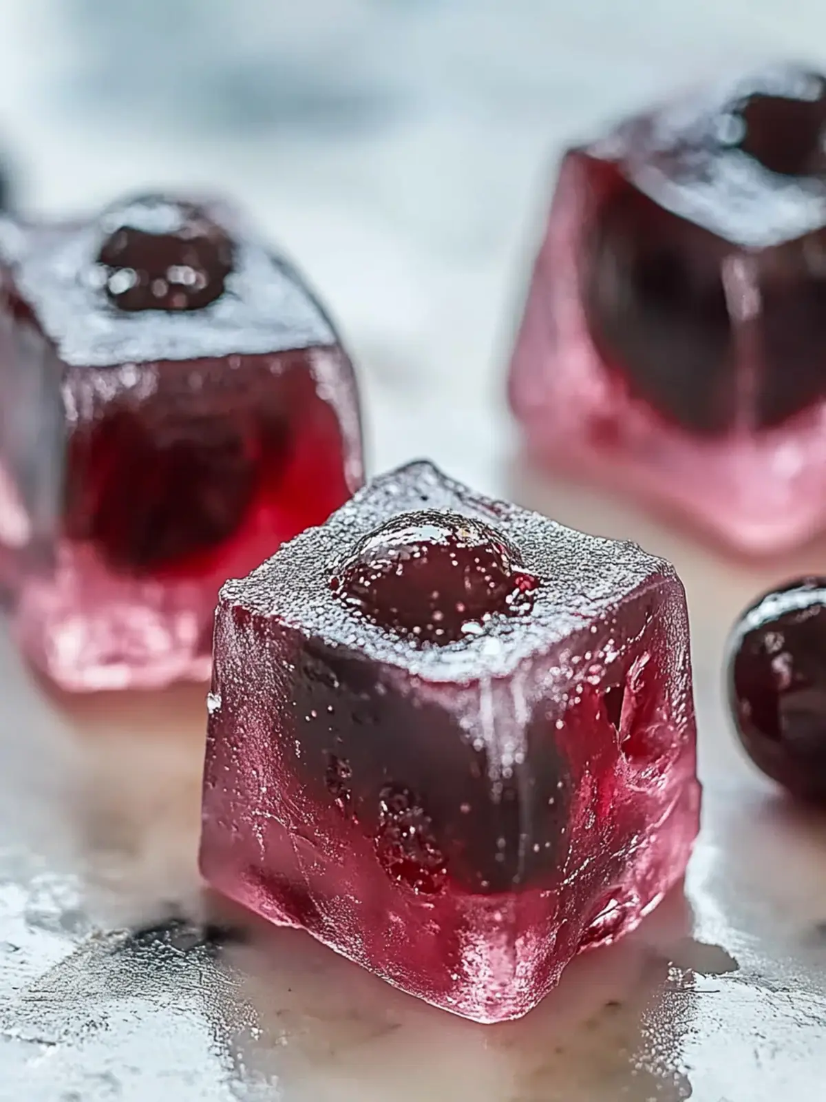 Black Currant Licorice Candy