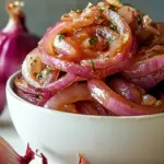 Hot Honey Pickled Red Onions