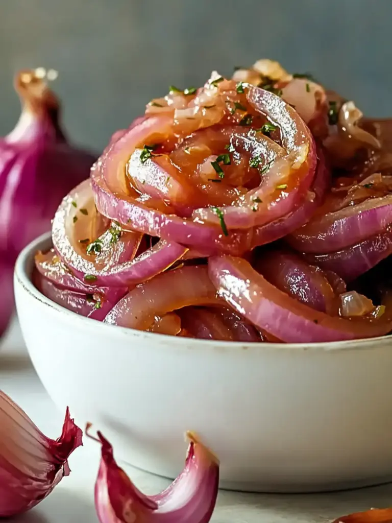 Hot Honey Pickled Red Onions